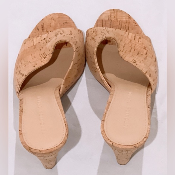 Veronica Beard Women's Dali Wedge Slide Cork Sandals size 8.5 - Picture 3 of 12